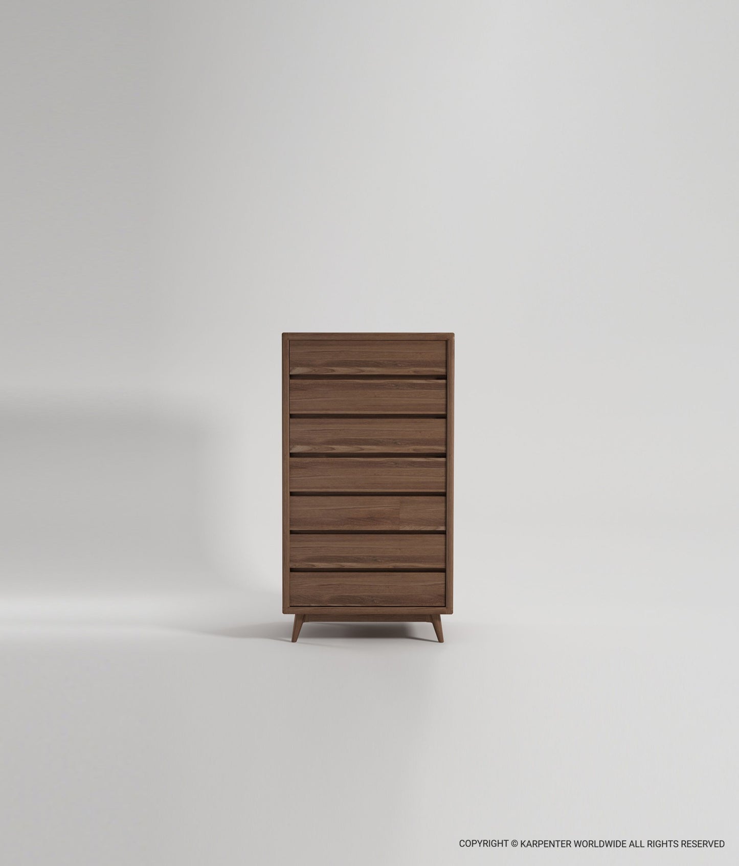 VINTAGE Tallboy 7 Drawers