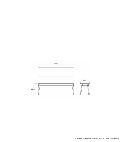 VINTAGE Bench 140